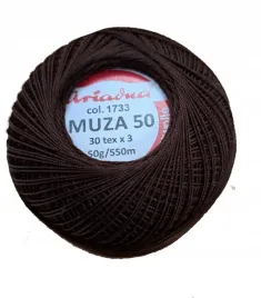 kordonek-muza-50-ariadna-550m-50g-1733-brazowy