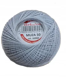 kordonek-muza-50-ariadna-550m-50g-1634a-szary