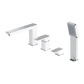 parma-bateria-wannowa-4-otworowa-chrom-bialy-polysk