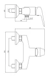 bateria-prysznicowa-scienna-linia-boro