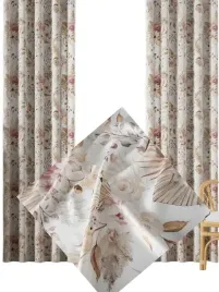 zaslony-na-tasmie-komplet-2szt-eleganckie-miekkie-motyw-kwiaty-sz-140x250
