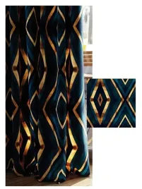 zaslona-elegancka-granat-zloto-velvet-welwet-miekka-z-tasma-sz-145x230