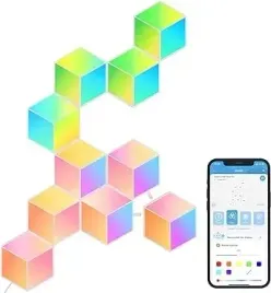 panel-led-govee-kostki-hexagon-h6066-glide-pro-rgbic-alexa-google-10-sztuk