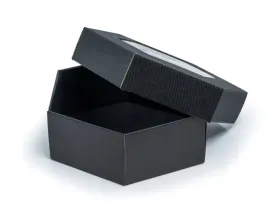 pudelka-karbowane-240x240x90mm-szesciokatne-z-oknem-czarne-10-sztuk