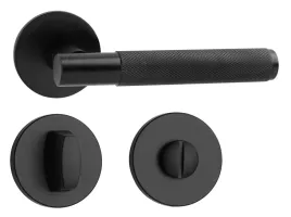 klamka-czarna-soria-komplet-z-rozetami-do-wc