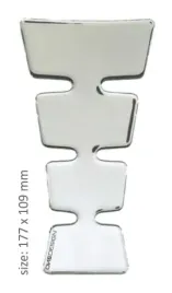 onedesign-tankpad-universal-gold-shape-shiny-srebr