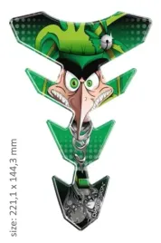 print-tankpad-expression-slim-face-zielone