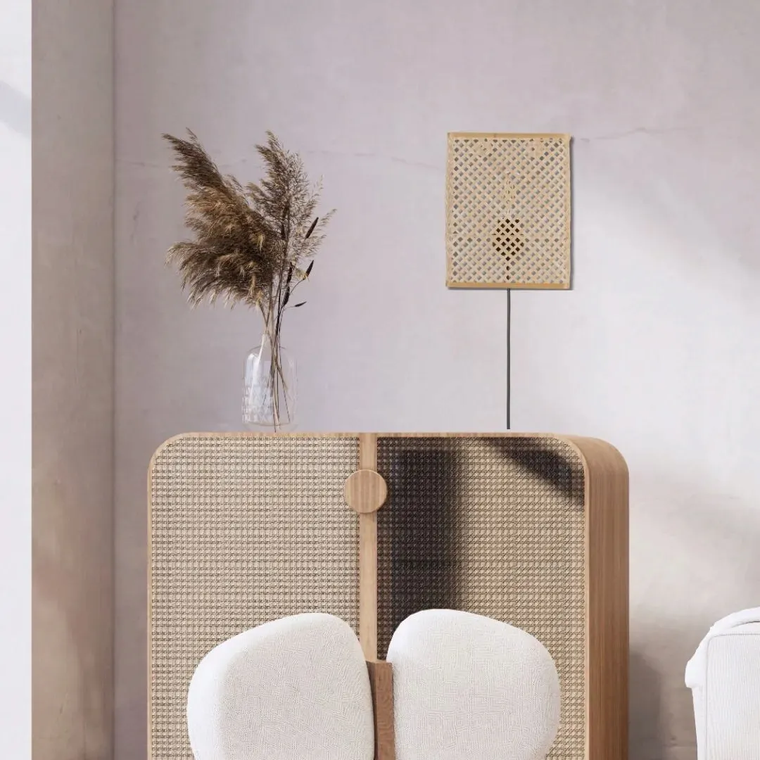 kinkiet-bambusowy-boho-th3b-czarny-stan-nowy
