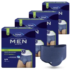 4x9szt-pieluchomajtki-mezczyzn-granatowe-tena-men-pants-plus-s-m-bokserki