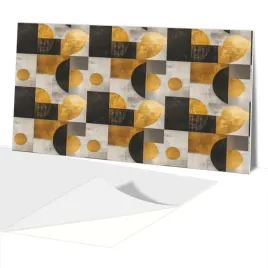 panele-samoprzylepne-pcv-czarno-zlote-geometryczne-elementy-100x50-cm