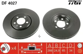 tarcza-hamulcowa-trw-df4027