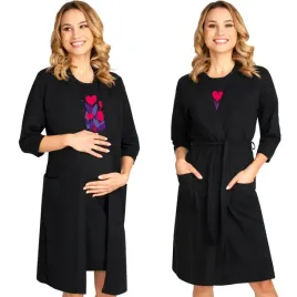 komplet-szlafrok-i-koszula-czarna-napy-z-grafika-czarna-m