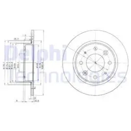 tarcza-hamulcowa-delphi-bg3336