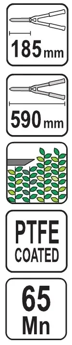 sekator-do-zywoplotu-590mm-flo-stan-nowy