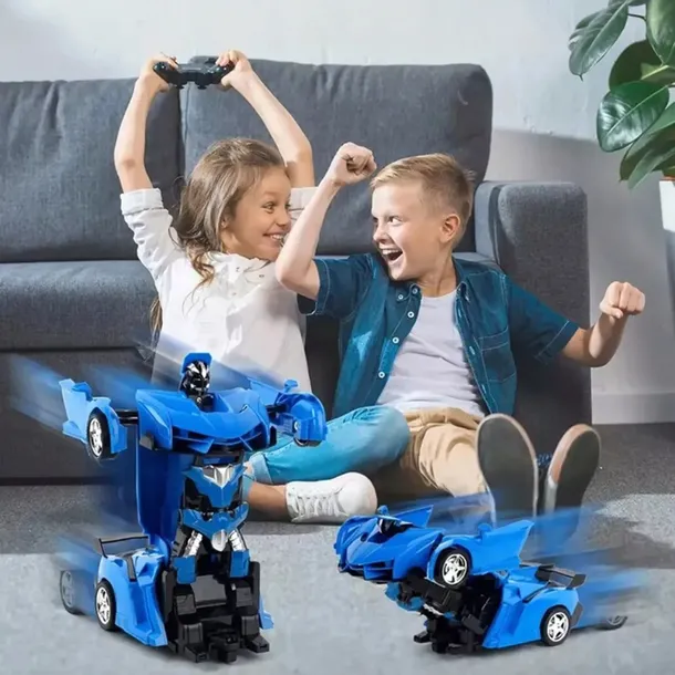 auto-robot-2w1-r-c-leantoys-transformacja-niebieski-marka-lean-toys
