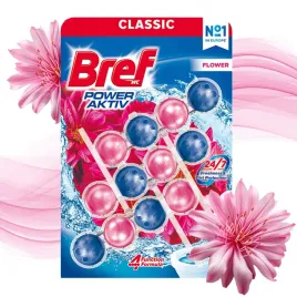 bref-power-activ-zawieszka-kulki-do-wc-flower-zapach-swieze-kwiaty-3x50g