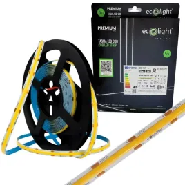 tasma-led-cob-bezpunktowa-12v-5m-7w-m-735lm-m-3000k-ip67-odporna-ecolight