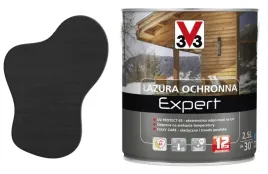 v33-lazura-ochronna-expert-ochrona-do-12-lat-grafit-25l