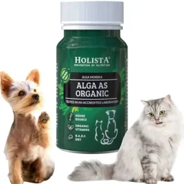 Zdjęcie produktu Holista Alga as organic 90 tabletek dla psa i kota Alga morska