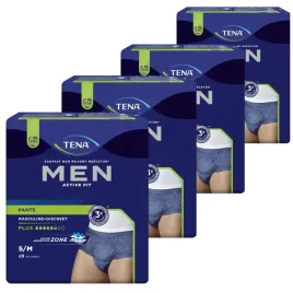4x9szt-meskie-majtki-nietrzymanie-moczu-granatowe-tena-men-pants-plus-s-m