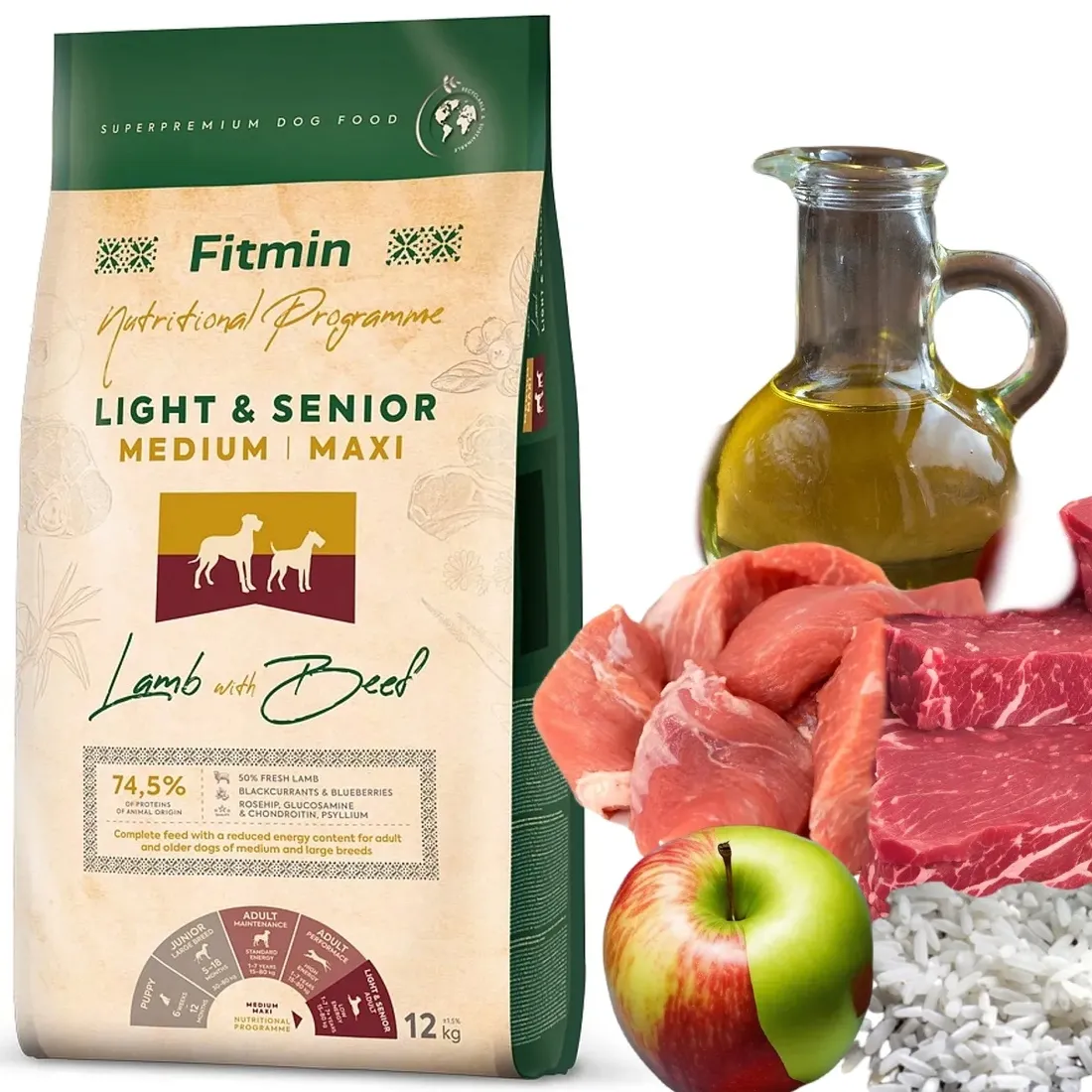 fitmin-medium-maxi-light-senior-lamb-and-beef-12kg