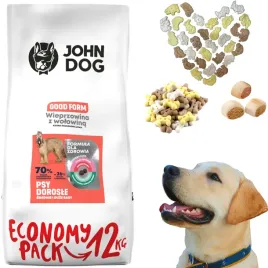 john-dog-good-form-wieprzowina-z-wolowina-12-kg-101-gratis