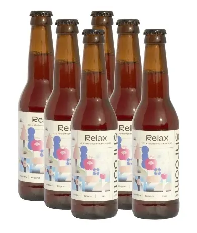 Shroom Relax Napój Wellness z adaptogenami - 6 szt x 330 ml