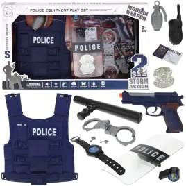 zestaw-stroj-policyjny-policjant-pistolet-kajdanki-kamizelka-akcesoria
