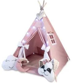 namiot-tipi-wigwam-mata-poduszki-girlanda-swietlna
