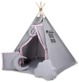 namiot-tipi-wigwam-mata-5-poduszeczek-przytulanek