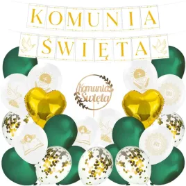 balony-ozdobne-komunijne-z-banerem-komunia-swieta