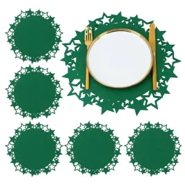 podkladki-pod-talerze-6szt-zielony-filc-gwiazdki-na-boze-narodzenie-ozdoby