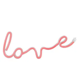 kinkiet-scienny-led-dla-dzieci-neonowy-czerwony-napis-love-bialy-neon-polux