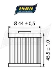 ison-filtr-oleju-ison154