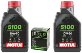 olej-motul-5100-2l-10w50-filtr-hiflo-hf155-hf157-exc-sx-rfs-xc-quad-atv