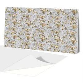 panele-scienne-samoprzylepne-pcv-ornamenty-bialo-zlote-100x50cm
