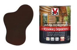 v33-lazura-ochronna-o-wysokiej-odpornosci-orzech-ciemny-25l
