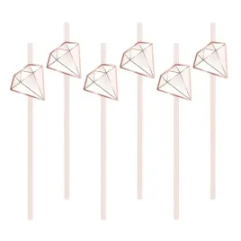rurku-slomki-diamenty-na-wieczor-panienski-rozowe-do-picia-rose-gold-6szt