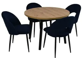 stol-okragly-100x100-130cm-artisan-4x-krzeslo-tapicerowane-z-wycieciem