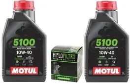 olej-motul-5100-10w40-2l-filtr-oleju-hiflo-hf139-ltr-450-drz-ltz-400-4t