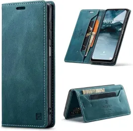 uslion-etui-z-klapka-premium-do-samsung-galaxy-a13-4g-zielony