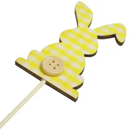 drewniany-zajaczek-na-piku-zolty-28-cm-pik-ozdoba-stroika-do-bukietow