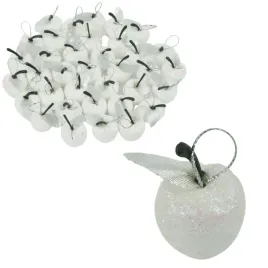 swiateczne-zawieszki-jablka-swiateczne-dekoracje-stroik-biale-36-szt