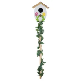 bialy-domek-dla-ptakow-na-piku-patyczku-ozdoba-wiosenna-wielkanocna-25-cm
