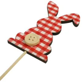 drewniany-zajaczek-na-piku-czerwony-28-cm-pik-ozdoba-stroika-do-bukietow