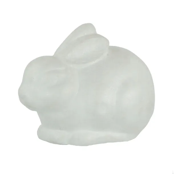 Zajączek królik styropianowy figurka wielkanocna do ozdabiania 14 cm