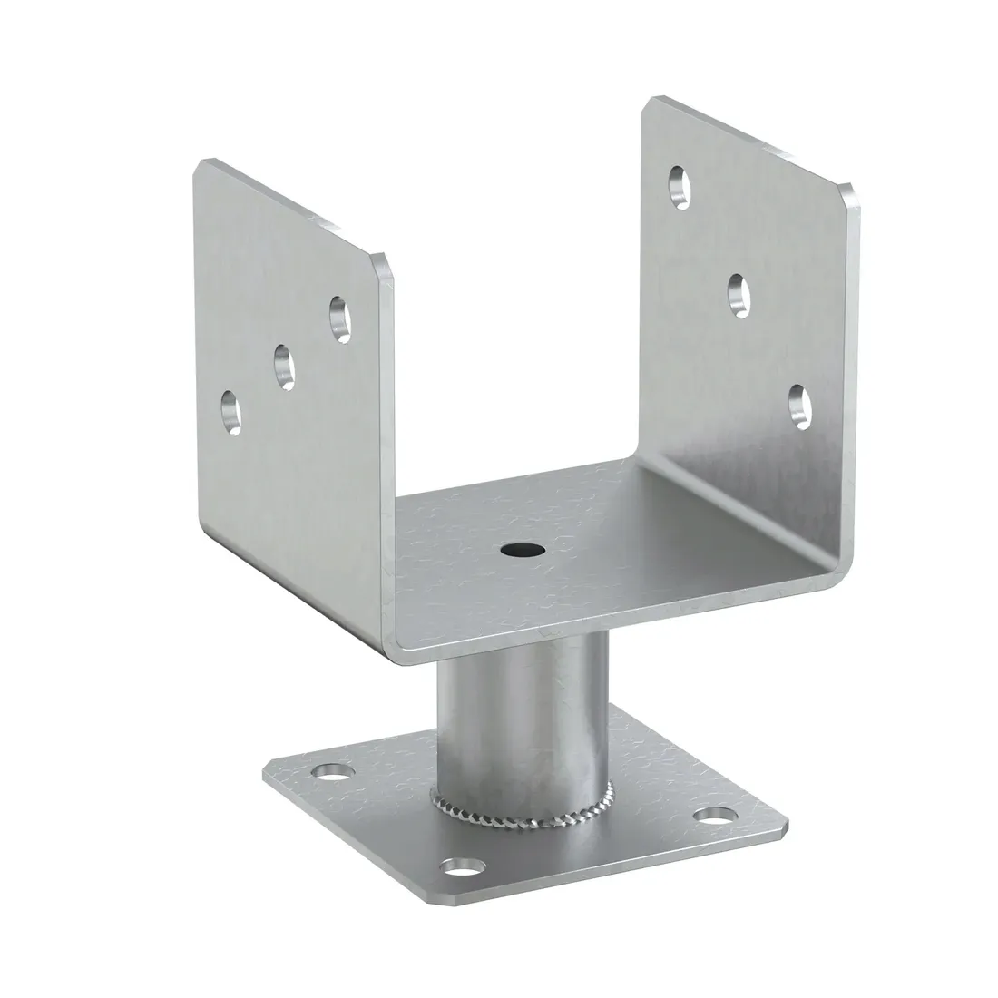 podstawa-slupa-120x100x160mm-przykrecana-do-betonu-kotwa-mocna-pmfu-stalowa-stan-nowy