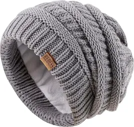 redess-czapka-zimowa-ocieplana-beanie-szary-rozmiar-uniwersalny