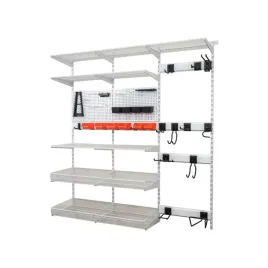 regal-magazynowy-system-integri-garazowy-warsztatu-mocny-bialy-zestaw-3m2