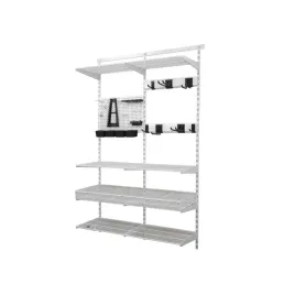 regal-magazynowy-system-integri-garazowy-warsztatu-mocny-bialy-zestaw-2m1
